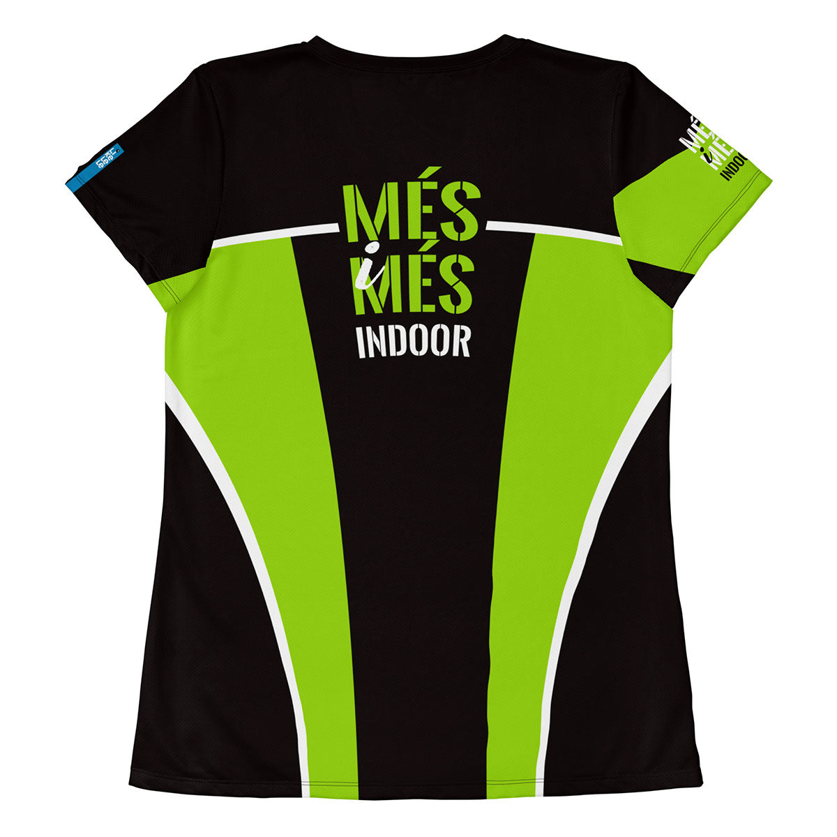 MÉS i MÉS INDOOR · Camiseta deportiva m/corta·Mujer · Premium·Full Print-256x2ipi