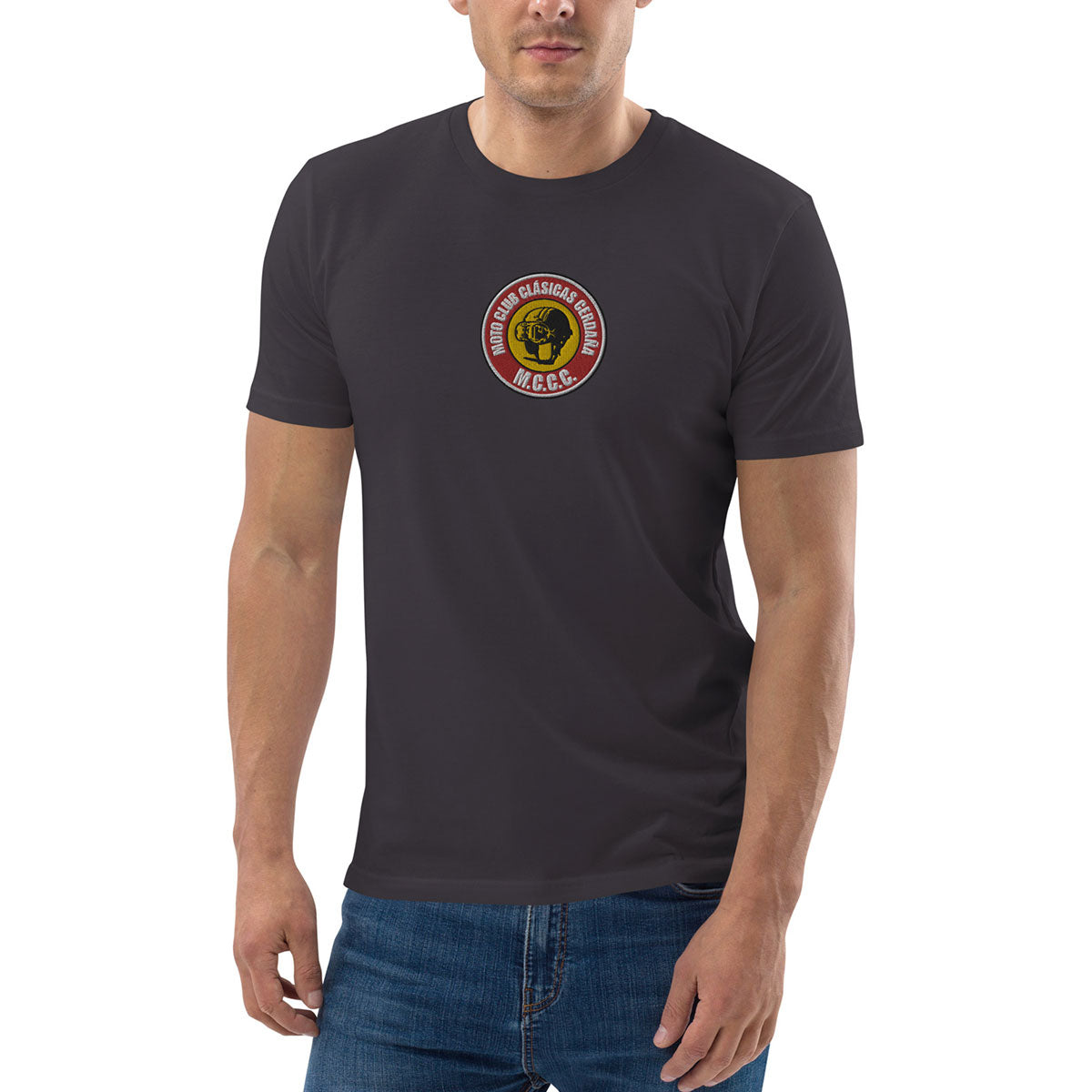 MOTO CLUB CLÁSICAS CERDAÑA · Camiseta m/corta·Hombre/Unisex · Medium·Anthracite-412c1f