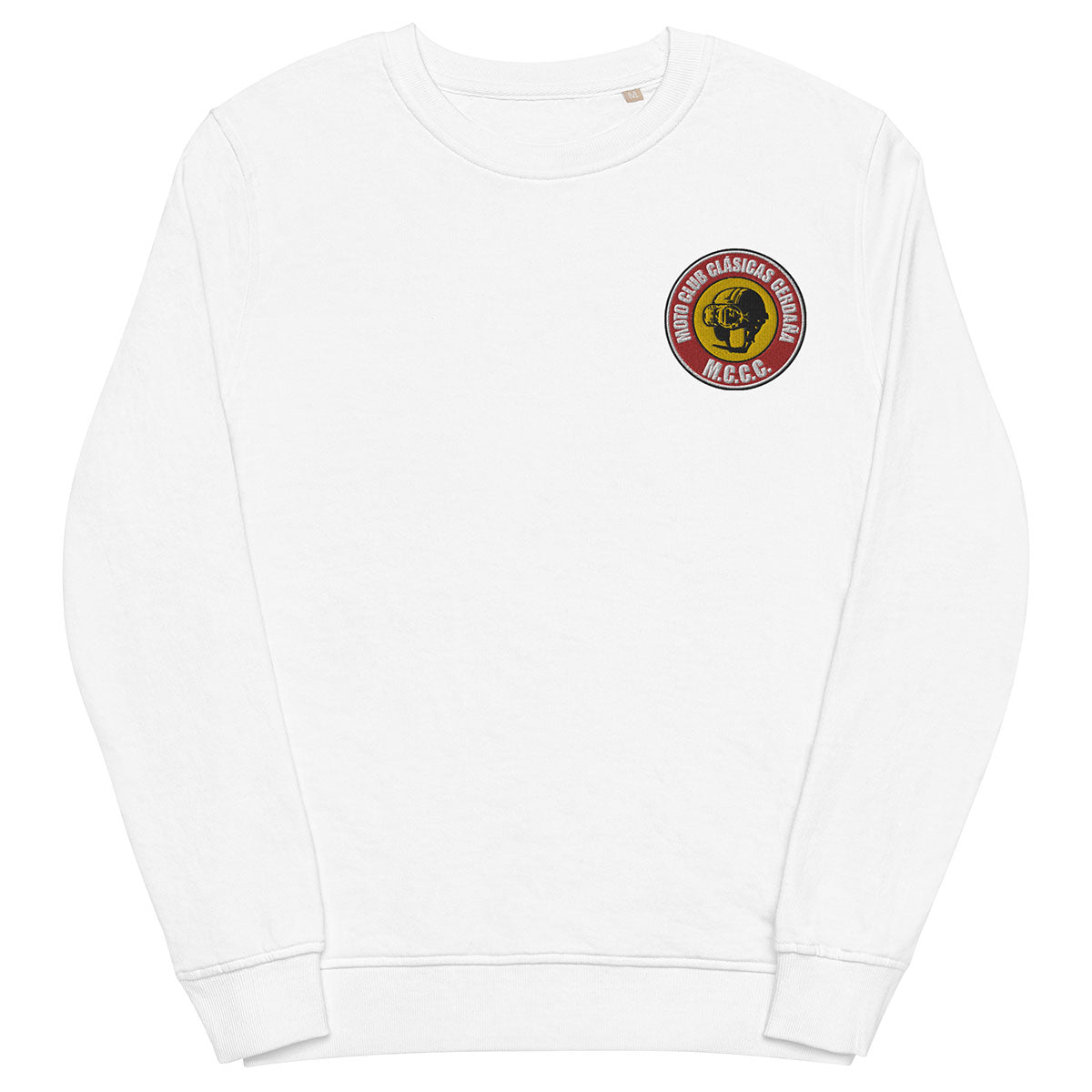 MOTO CLUB CLÁSICAS CERDAÑA · Sudadera·Mujer/Unisex · Medium·White-420a2f