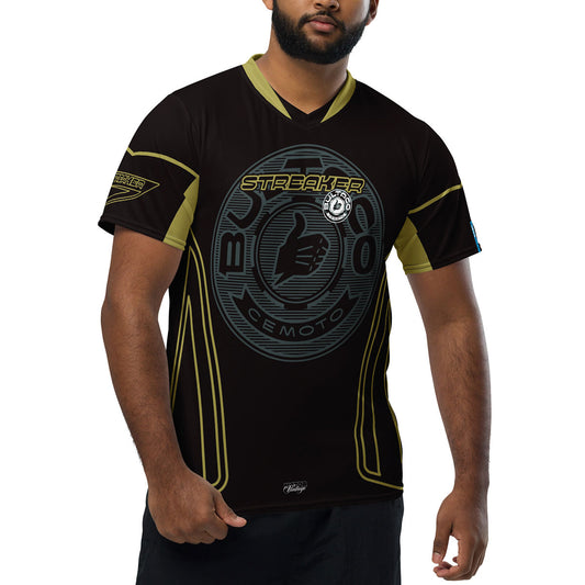 MOTOR VINTAGE · Camiseta deportiva m/corta·Hombre/Unisex · Premium·Streaker-267x1ipi
