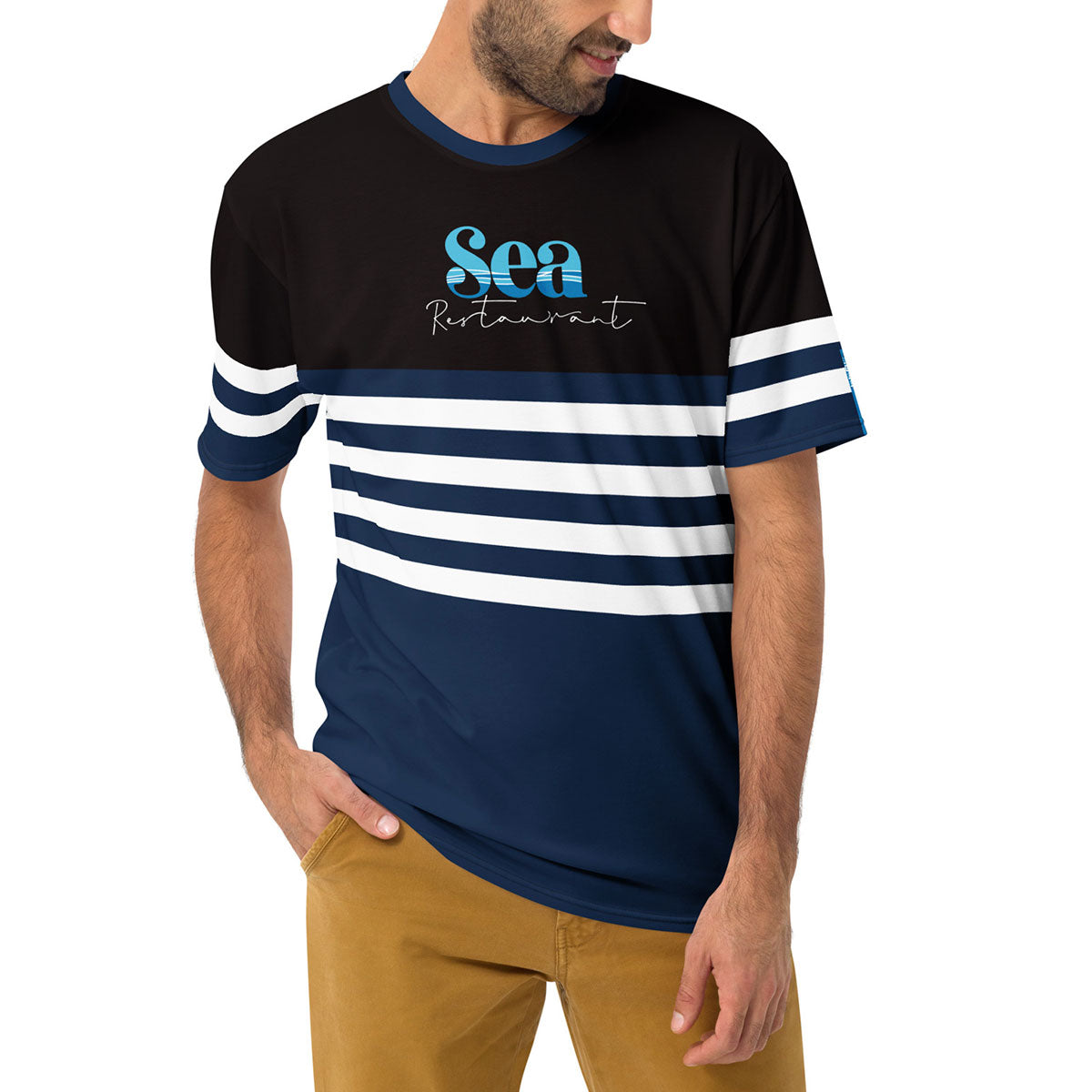 SEA RESTAURANT · Camiseta m/corta·Hombre · Premium·Full Print-253x1ipi