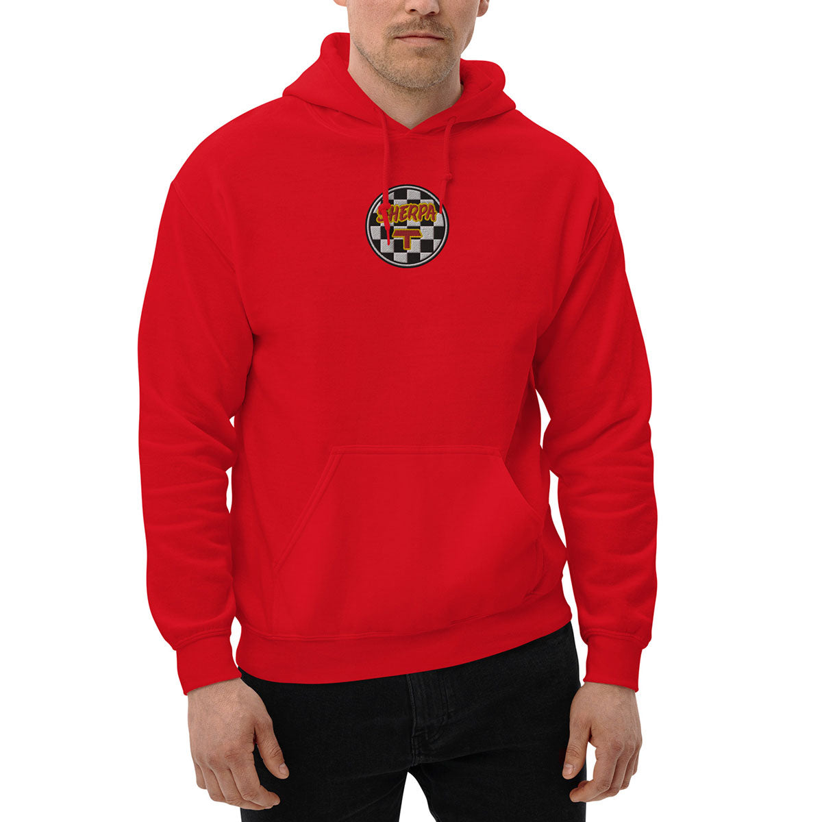 SHERPA T · Sudadera capucha·Hombre/Unisex · BASIC·Red-430b1f