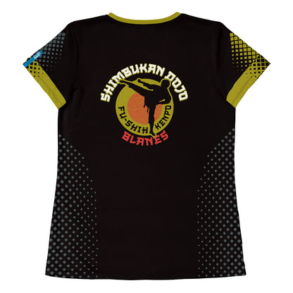 SHIMBUKAN DOJO · Camiseta deportiva m/corta·Mujer · Premium·Full Print-291x2ipi