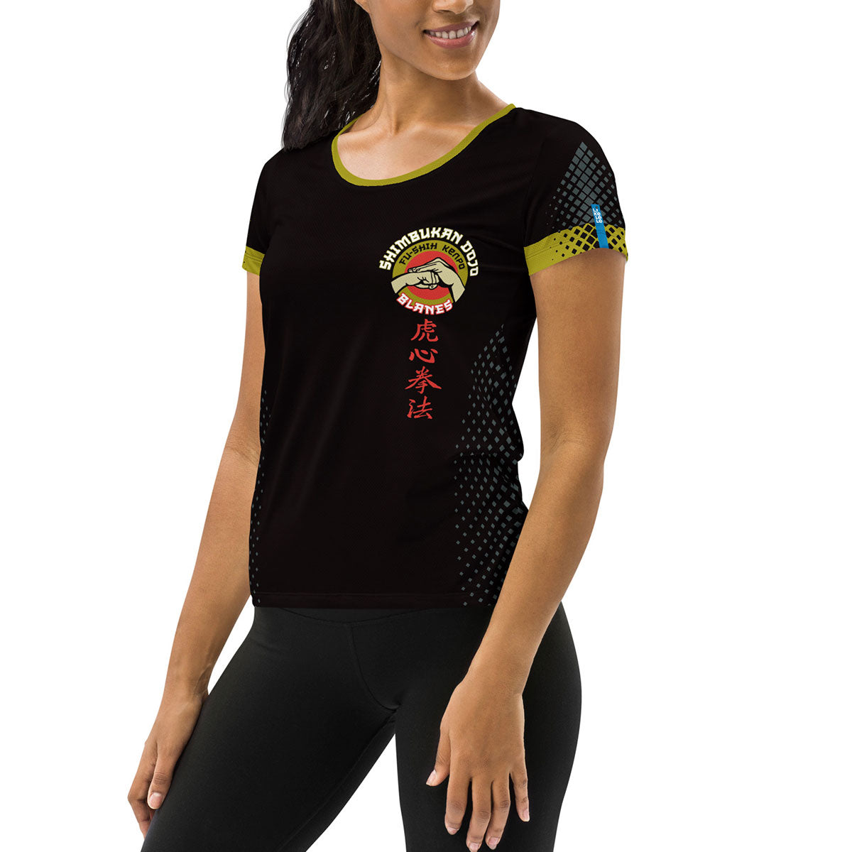 SHIMBUKAN DOJO · Camiseta deportiva m/corta·Mujer · Premium·Full Print-291x2ipi
