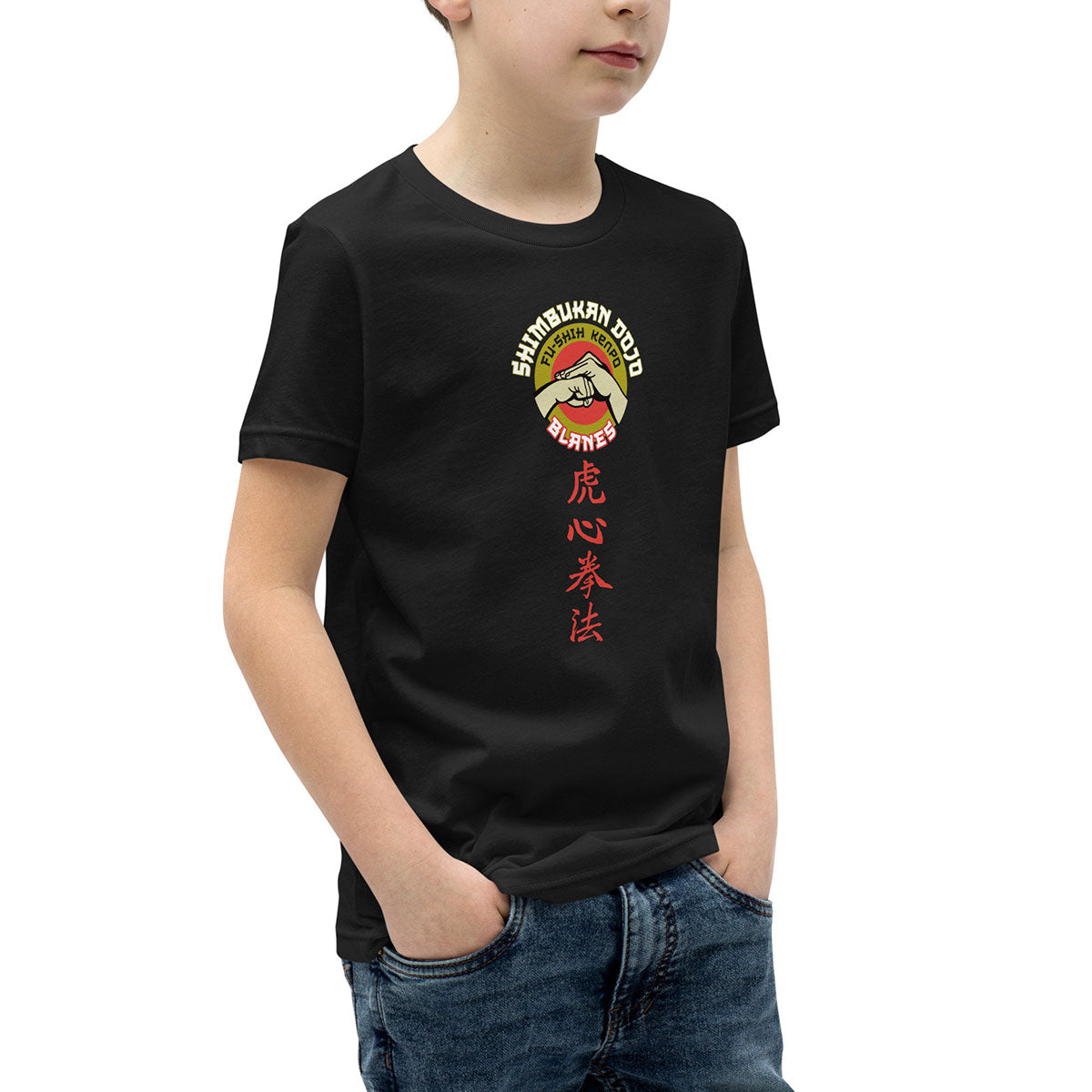SHIMBUKAN DOJO · Camiseta m/corta·Adolescente · Medium·Black-292c3f