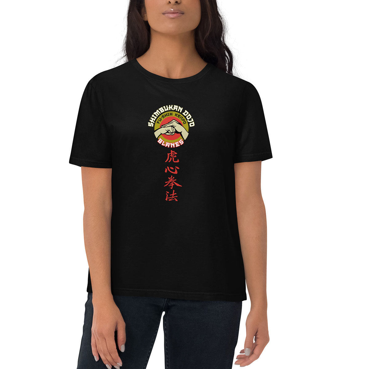 SHIMBUKAN DOJO · Camiseta m/corta·Mujer/Unisex · Medium·Black-294c2f