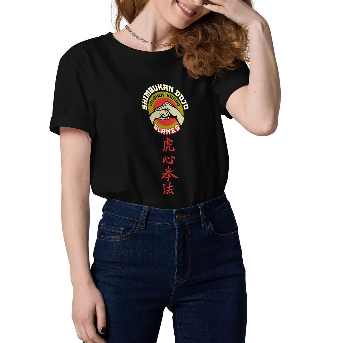 SHIMBUKAN DOJO · Camiseta m/corta·Mujer/Unisex · Medium·Black-294c2f
