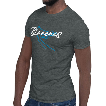 BLANENCS · Camiseta m/corta·Hombre/Unisex · Basic·Gris3 jaspeado-100c3