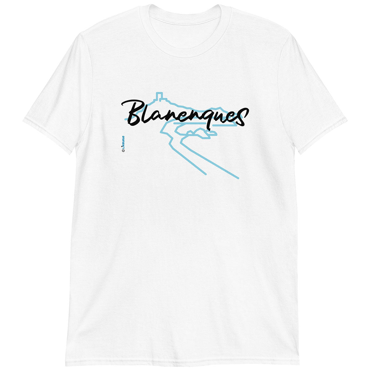 BLANENQUES · Camiseta m/corta·Mujer/Unisex · Basic·Blanco-101a