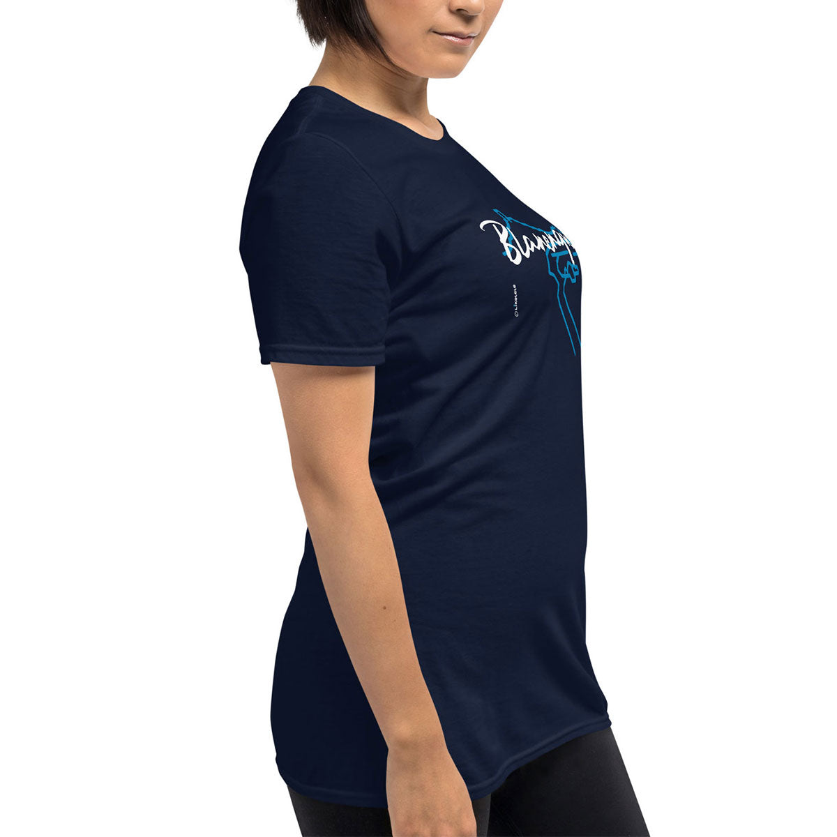 BLANENQUES · Camiseta m/corta·Mujer/Unisex · Basic·Navy-101c2