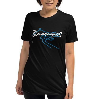BLANENQUES · Camiseta m/corta·Mujer/Unisex · Basic·Negro-101c1