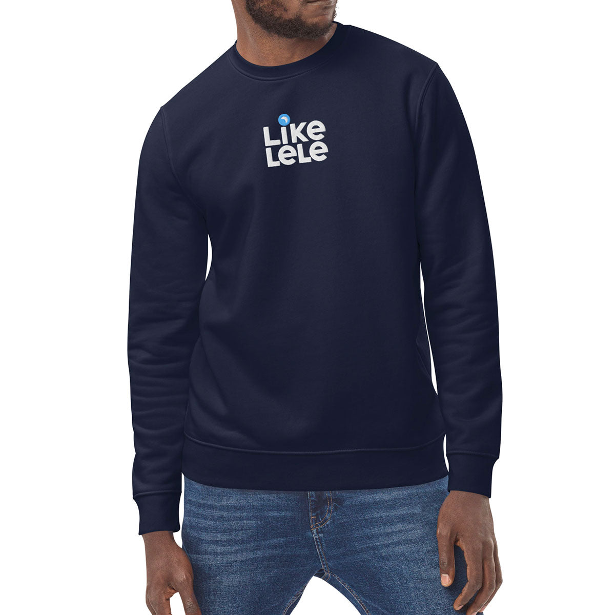 LIKELELE world · Sudadera·Hombre/Unisex · Medium·French Navy-226c1f