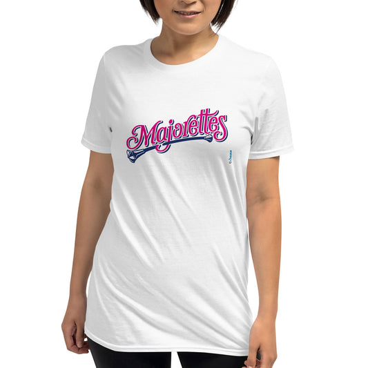 MAJORETTES · Camiseta m/corta·Mujer/Unisex · Basic·Blanco-119a