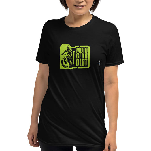 MOTO CLUB OLOT · Camiseta m/corta·Mujer/Unisex · Basic·Negro-125c2