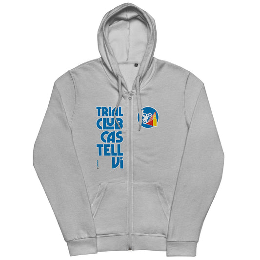 TRIAL CLUB CASTELLVÍ · Sudadera capucha y cremallera·Hombre/Unisex · Medium·Gris1-194a1f