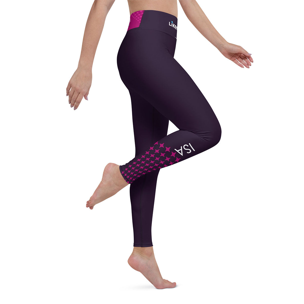 TWIRLING COSTA BRAVA · Leggings·cintura alta·Mujer · Premium·Full Print-232x2ip