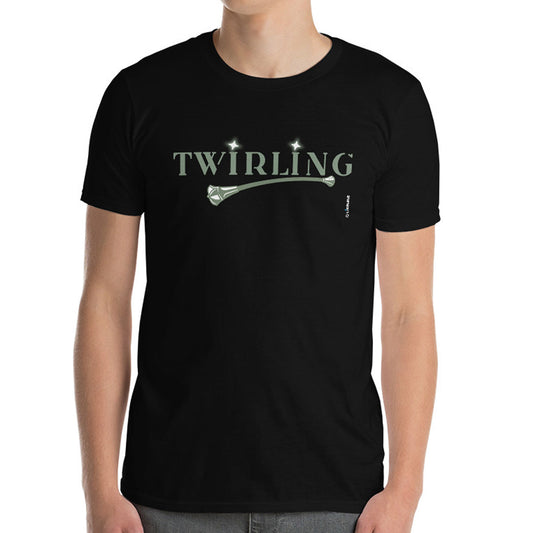 TWIRLING · Camiseta m/corta·Hombre/Unisex · Basic·Negro-116c2