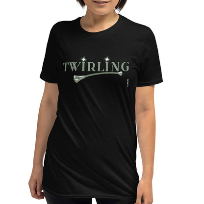 TWIRLING · Camiseta m/corta·Mujer/Unisex · Basic·Negro-116c