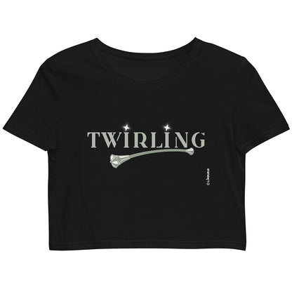 TWIRLING · Crop Top m/corta·Mujer · Medium·Negro-113c